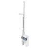 Broom Set Broom and Dustpan Set for Home - Foldable Standing Broom and Dustpan Set Combination with Retractable Broom Cleaning (Two) view 1