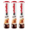 3 x Ferrero Nutella Biscuits Biscuits with Cremoso Cuore di Nutella Biscuits with Creamy Nutella Heart Biscuits 166 g Tube view 1