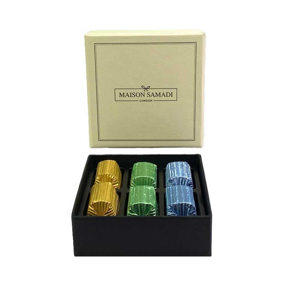 Assorted Milk & Dark Chocolate Gift Box, 6 Pieces