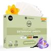 Cosmeau Travel Wash Laundry Sheets Spring Fresh - up to 120 Washes (120 Sheets) - Eco Laundry Detergent Sheets - for Whites, Colours & Blacks - Biodegradable - for Machine Wash & Hand Wash view 1