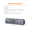 Electronic Thermometer Car Multi-Function Time Temperature Display with Probe view 3