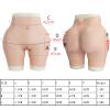 YUERUGOU Realistic Silicone Fake Vagina Hip Enhancer Full Silicone Panty Can be Inserted and Peed on for Crossdresser (S, color3 Wheat) view 2