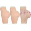 YUERUGOU Realistic Silicone Fake Vagina Hip Enhancer Full Silicone Panty Can be Inserted and Peed on for Crossdresser (M, color1 fair Skin) view 1