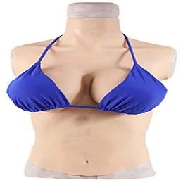 RAFCAR Artificial Fake Boobs - Silicone Breast Forms for Crossdressers - Prosthesis Silicone False Boobs - Realistic Wearable Artificial Breast - for Crossdressing Transvestite Cosplay Shemale