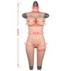 Artificial Fake Boobs - Silicone Breast Forms for Crossdressers - High Collar Design Silicone False Boobs - Silicone Breast G Cup Enhancement Fake Breasts for Crossdressing Transvestite Cosplay view 3