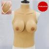 RAFCAR Silicone Breast Forms - Silicone False Boobs for Crossdressers - Artificial Fake Boobs Realistic Wearable Artificial Breast Prosthesis for Crossdressing Transvestite Cosplay,D Cup view 2