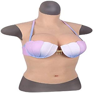 RAFCAR Silicone Breast Forms for Crossdressers - Prosthesis Silicone False Boobs - Artificial Fake Boobs - Realistic Wearable Artificial Breast - for Crossdressing Transvestite Cosplay Shemale