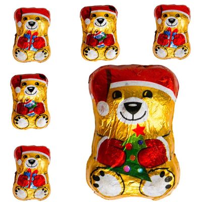 15 Christmas Chocolates Crme filled Teddy Bears Christmas Themed Sweets Chocolate Stocking Filler Chocolate
