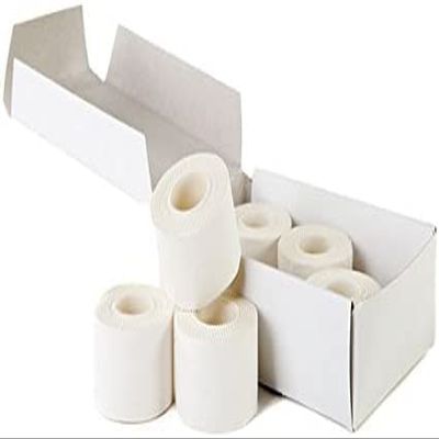 3 x Rolls - Zinc Oxide Sports Strapping Tape - 5cm x 10m - White Athletic Tape for Rugby, Boxing, Physio Shoulder Injury Tape, Blister Prevention, Hockey Strappal Alternative by Pasha81 Ltd