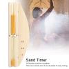 EVTSCAN Wall Mounted Rotating Sauna Sand Timer 5 to 15 Minutes, Wooden Sauna Hourglass, Timekeeping for Sauna Session view 2