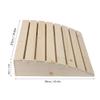EVTSCAN Portable Wood Sauna Headrest, Smooth and Free of Burrs, Ergonomic Comfortable Posture Headrest Pillow for Fully Relax Sauna, Keep Your Sauna Benches Cleaner view 3