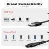 Charger for Remington Shaver 2 Pack, Mellbree Charger Cable Compatible with Remington Beard Trimmer HC4250,MB4200,MB6850,MB4130,XR1330,XR1350,XR1450,XR1400,XR1470,XR1430,F3,PF7500 view 3