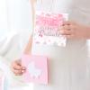 Baby Its Cold Outside Baby Shower Decorations-40Pcs Pink Baby Shower Napkins Winter Wonderland Snowflake Frozen Paper Napkins Baby Its Cold Outside Party Supplies for Girl (Pink) view 3
