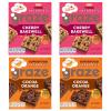 Graze Protein Oat Boost Bars - Cherry Bakewell and Cocoa Orange - Healthy Snacks, Whole Oats, Natural Flavours, High Fibre, Less Sugar (16 Snacks - 4 Packs of 4 x 30g) - with Tea Pouch view 1