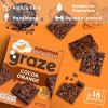 Graze Protein Oat Boost Bars - Cherry Bakewell and Cocoa Orange - Healthy Snacks, Whole Oats, Natural Flavours, High Fibre, Less Sugar (16 Snacks - 4 Packs of 4 x 30g) - with Tea Pouch view 4