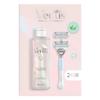 Gillette Venus For Pubic Hair & Skin Women's Razor, 2 Blade Refills and 2in1 Shave Gel and Cleanser 190ml view 1