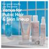 Gillette Venus For Pubic Hair & Skin Women's Razor, 2 Blade Refills and 2in1 Shave Gel and Cleanser 190ml view 3