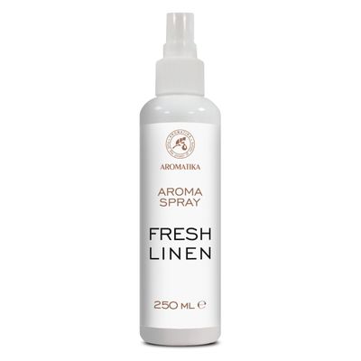 Fresh Linen Aroma Spray 250ml - Room Mist - Bathroom Air Freshener - Fresh Aromatic Spray - Air Freshener - Linen Spray - Wardrobe Freshener - Room Spray - Air Aromatization