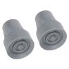 2 Pcs Replacement Cane Tips Inner Diameter 19mm Shock Absorbing Rubber Crutch Tips Walking Stick Accessories for Elderly Patient view 1