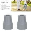 2 Pcs Replacement Cane Tips Inner Diameter 19mm Shock Absorbing Rubber Crutch Tips Walking Stick Accessories for Elderly Patient view 4
