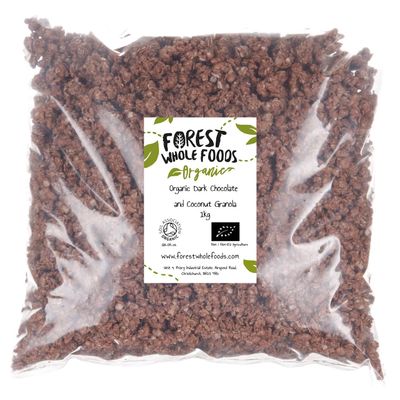 Organic Dark Chocolate and Coconut Granola - Forest Whole Foods (500g)