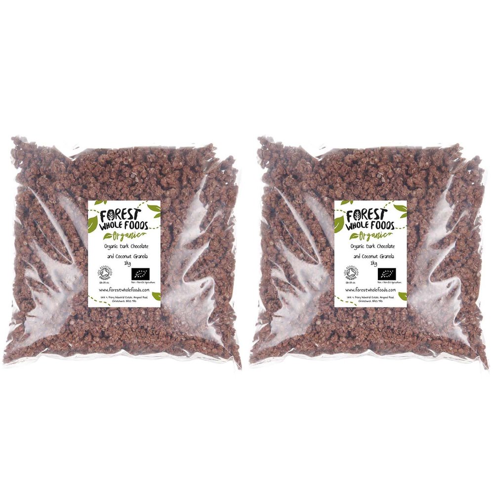Organic Dark Chocolate and Coconut Granola - Forest Whole Foods (2kg)