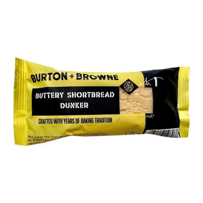 Burton & Browne Buttery Shortbread Dunker - 60g (Pack 24)