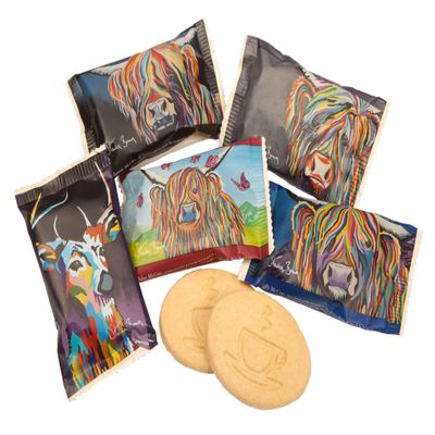 Deans Shortbread Biscuits Individually Wrapped - Bulk Box of 80 Twin Packs of Luxury Scottish All Butter Thins. Multipacks, Ideal For Your Lunchbox, Home, Hotel or B&B. Best Served With Tea Or Coffee.
