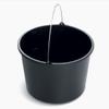 Plastic Bucket Black Heavy Duty Standard Builders Equestrian Plastic Storage Bucket With Strong Handle & Spout for Food Storage, Garden, Cleaning, Kitchen- Versatile  Colourful - Black 5L (5) view 3