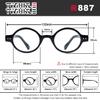 TWINKLE TWINKLE Unisex Retro Small Round Oval Design 15 Colours Available Reading Glasses/Spring Hinge R887 (3 Pairs Tortoiseshell Brown, 2.25 Magnification) view 2