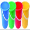 10 Ltr Good Value Basic Homeware Bucket (3) - Red view 2