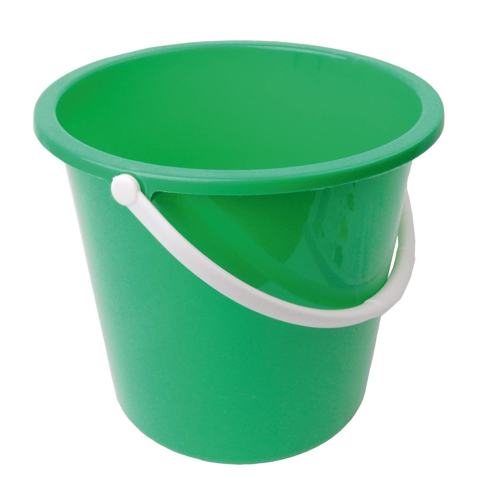 10 Ltr Good Value Basic Homeware Bucket (3) - Green