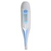 Thermometer for Adults Flexi-Soft Digital Compact Adult Kids Babies Digital Thermometer Large Easy to read LCD Display with Dual Scale Blue and White Flexible Thermometer view 2