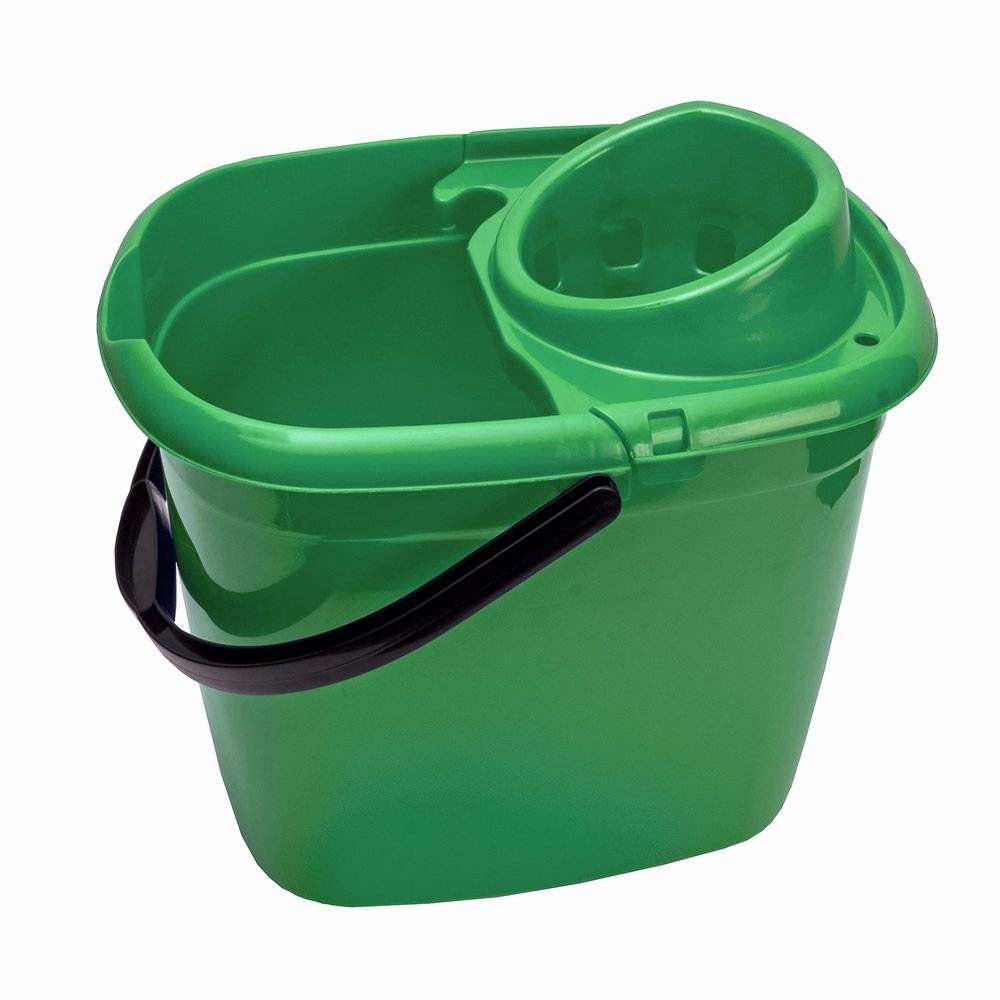 14 Ltr Great British Bucket & Wringer - Green