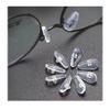 10 Pairs Push in,Screw Fit Nose Pads for Glass Sunglass, Spectacles Anti-Slip Soft Silicone Optical Eyeglasses Pads Accessories Replacement (Push Fit) view 1