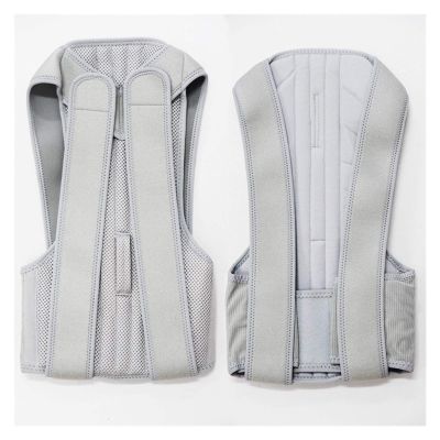 Adjustable Back Posture Corrector Spine Back Shoulder Lumbar Brace Support Belt Posture Correction Back Blet Slouching (Color : Transparente, Size : Large) (Transparente Large) Double the comfort