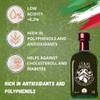 L'Olio dei Papi 100% Italian Extra Virgin Olive Oil cold extracted produced from the centuries-old olive groves of the ancient lands of the Popes 0,25 LT (bottle) view 4