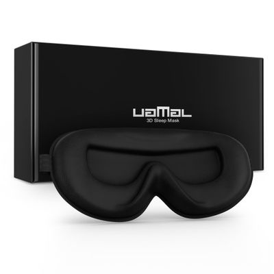 100% Blackout Sleep Mask for Women & Men - Eye Mask - Zero Eye Pressure Eye Mask for Sleeping - Eyelash & Eye Movement Friendly Sleeping Mask with Adjustable Strap - Premium Sleep Mask for Travel