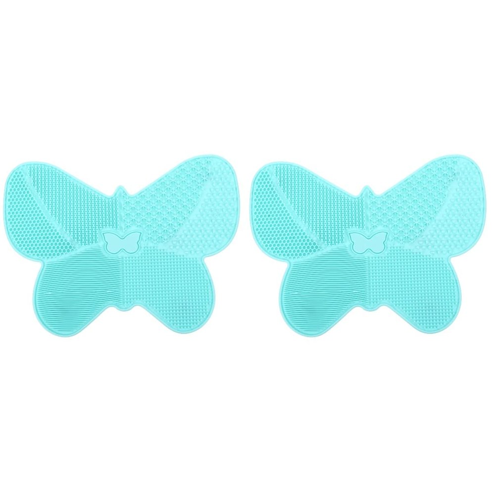Beaupretty 2pcs Brush Cleaning Pad Suction Cup Makeup Brush Cleaning Tool Scrubber Beauty Tool Scenario Use