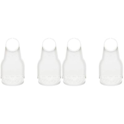 Cabilock 4 Pcs Laundry Detergent Cup Holder Cup Holders Laundry Detergent Cap Holder Cup Dispenser Cup Holder Tray Plastic Pallets Plastic Detergent Drip Catchers Fold Cover Frame White