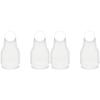 Cabilock 4 Pcs Laundry Detergent Cup Holder Cup Holders Laundry Detergent Cap Holder Cup Dispenser Cup Holder Tray Plastic Pallets Plastic Detergent Drip Catchers Fold Cover Frame White view 1