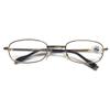 Women's Foldable Metal Reading Glasses/Comfort Arms + Easy-Hold Shell Case R241 (1 pcs Gold, +2.00 Magnification) view 2
