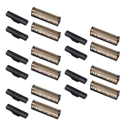 Mengmen 5Set Clipper Blade for Km-1102 Clipper Electric Parts Net Gold
