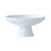 Fruit Bowls Creative High-footed Ceramic Fruit Plate Dessert Plate Fruit Tray Rack Home Living Room Coffee Table Snack Candy Saucer fruit basket (Color : White) view 1