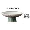 Fruit Bowls High Foot Refreshment Fruit Plate Home Living Room Dessert Snack Candy Bowl Fruit Tray Fruit Basket fruit basket (Size : Small) view 2