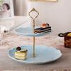 Fruit Bowls Cupcake Stands, 3 Tier Cupcake Stand, Dessert Tower Tray for Tea Party, Baby Shower and Wedding fruit basket (Color : A) view 3