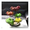 Fruit Bowls Multi-layer Fruit Tray Living Room Home Coffee Table Creative Candy Tray Large Capacity Simple Modern Fruit Basket fruit basket (Color : B) view 1
