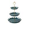 Fruit Bowls 3 Tier Cupcake Stand, Tiered Serving Stand, Dessert Tower Tray for Tea Party, Baby Shower and Wedding fruit basket (Color : A) view 1