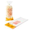 Bag Tek Clear Plastic Popcorn Bag - 17" x 7" x 0" - 100 count box view 2
