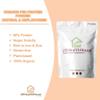 UKHealthHouse Premium Pea Protein Powder 2.5 kg Pure Vegan Unflavored Isolate GMO & Gluten Free Plant Based Shake, Keto Certified Kosher Vegetarian Friendly view 4